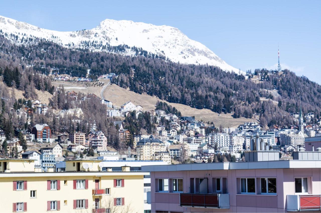 Swissme - Neu-Seeblick-Balkon-Parkplatz-Nahe Bergbahn St Moritz Exterior foto